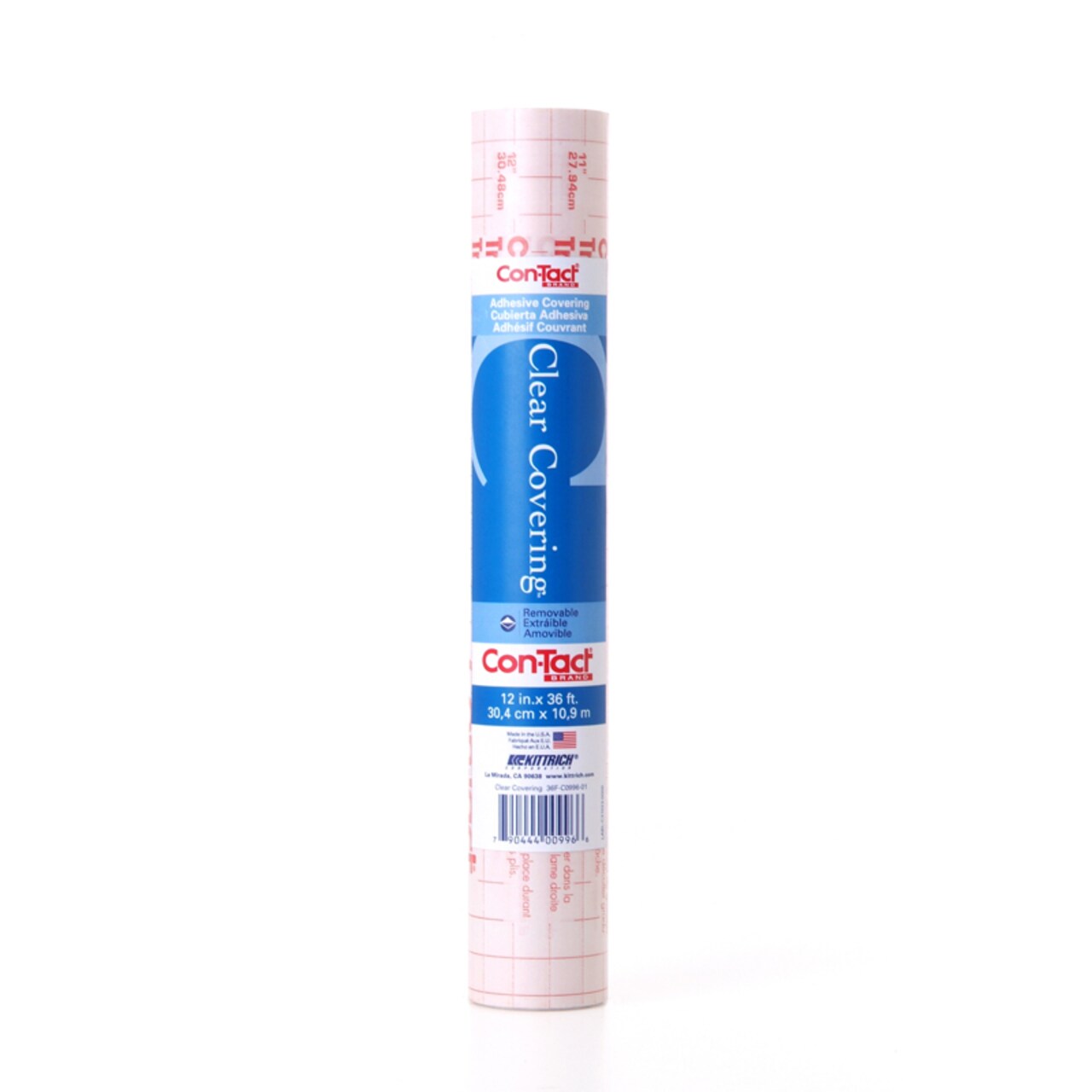 Clear Cover Matte Adhesive Roll 12&#x22; X 36&#x27;
